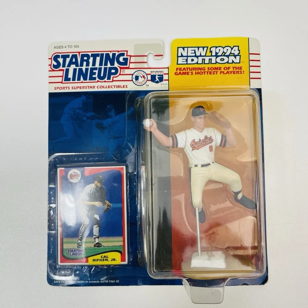 1994 Starting Lineup Cal Ripken Jr Orioles With Trading Card